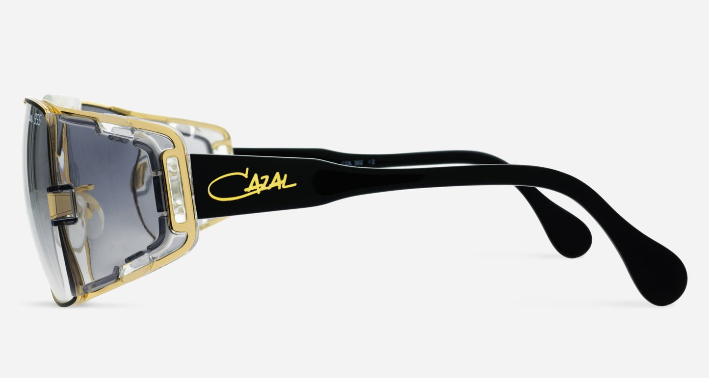 CAZAL LEGENDS 955 Gold Black/Light Grey Sunglasses