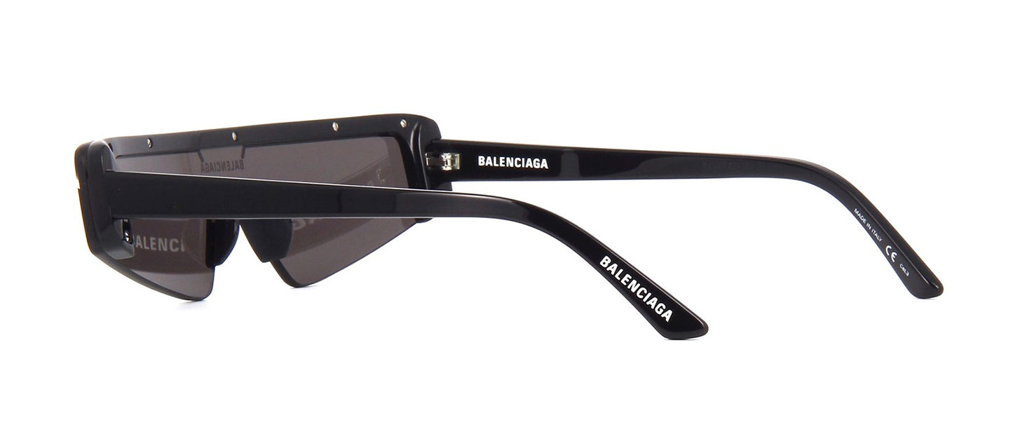 Balenciaga BB0003S Black/Grey Sunglasses