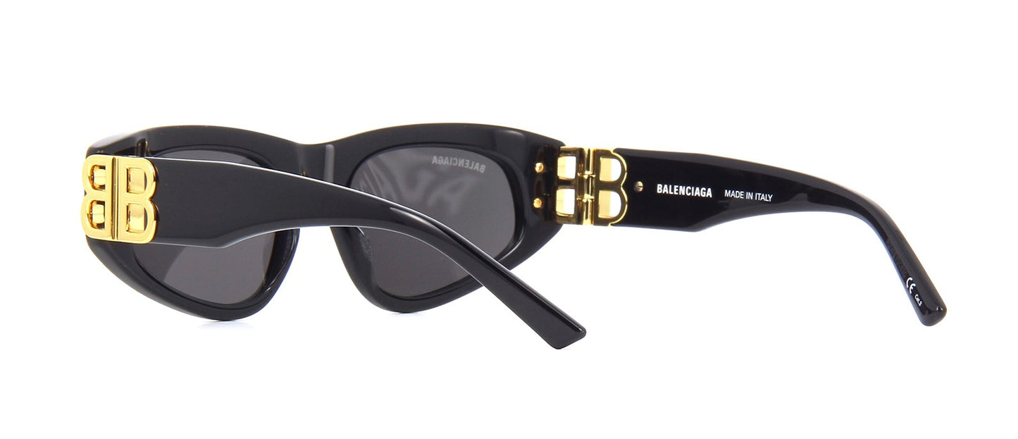 Balenciaga BB0095S Black/Grey Sunglasses