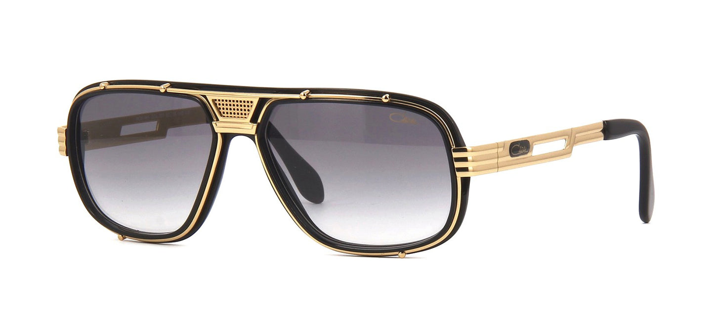 CAZAL LEGENDS 665/3 Black Gold/Grey Sunglasses