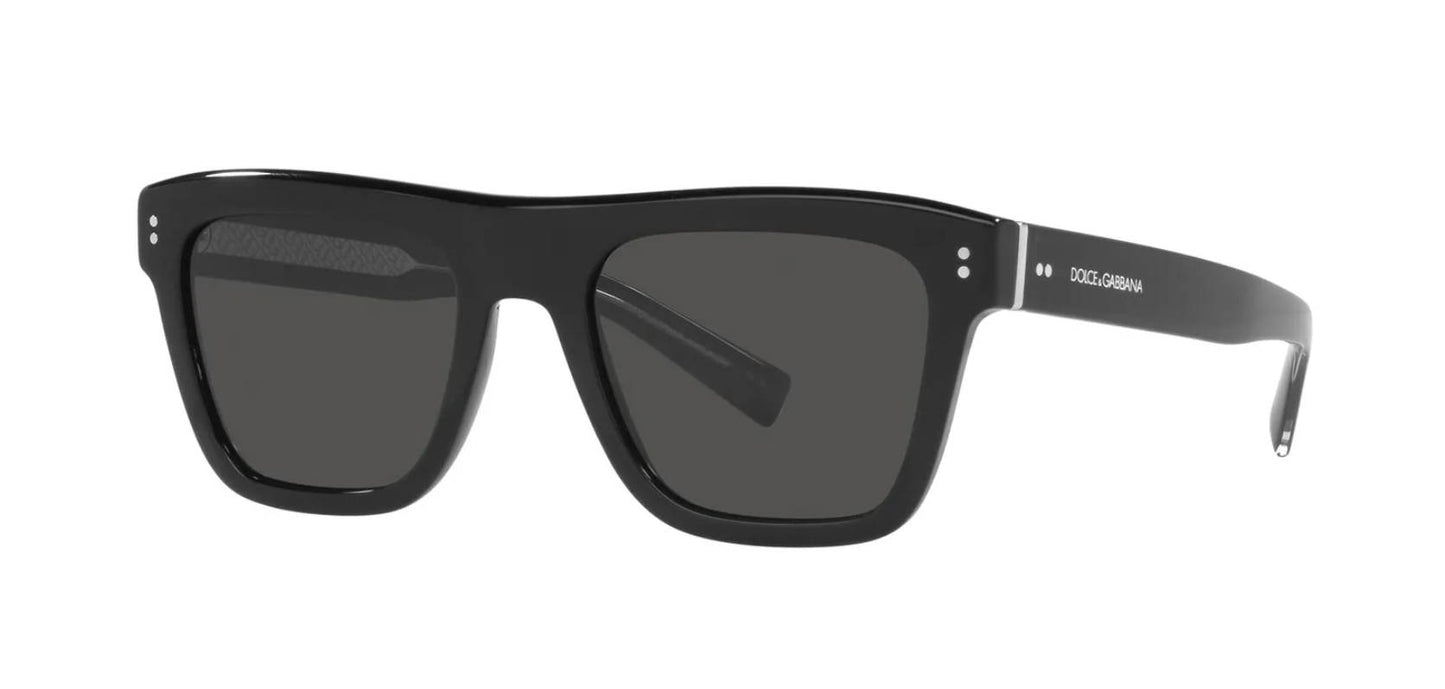 Dolce & Gabbana DG 4420 Shiny Black/Grey Sunglasses