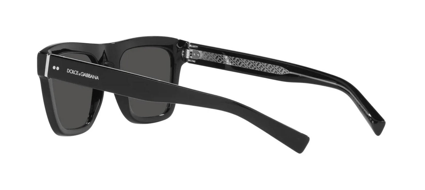 Dolce & Gabbana DG 4420 Shiny Black/Grey Sunglasses