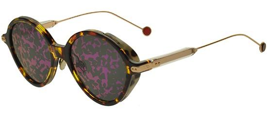 Christian Dior UMBRAGE blonde havana/purple mirror Sunglasses