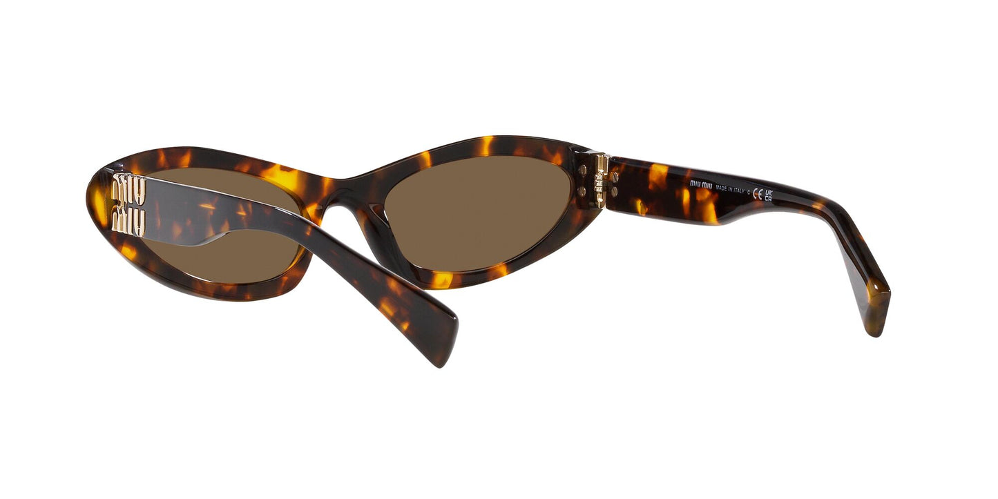 Miu Miu MU 09YS Honey Havana/Dark Brown Sunglasses