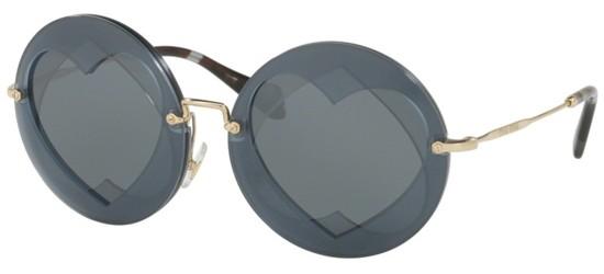 Miu Miu OVER LAPPING GAME SMU01S grey/grey black Sunglasses