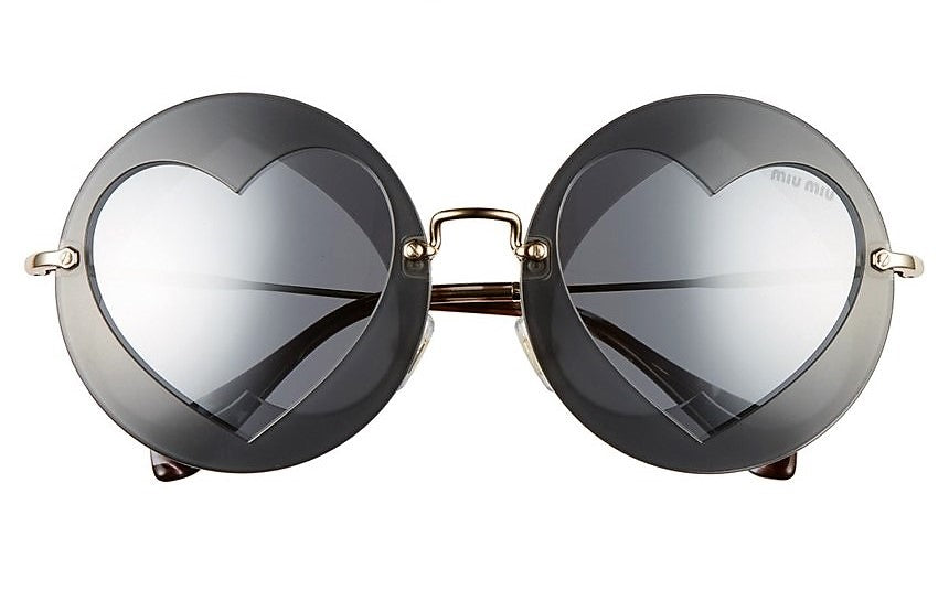 Miu Miu OVER LAPPING GAME SMU01S grey/grey black Sunglasses