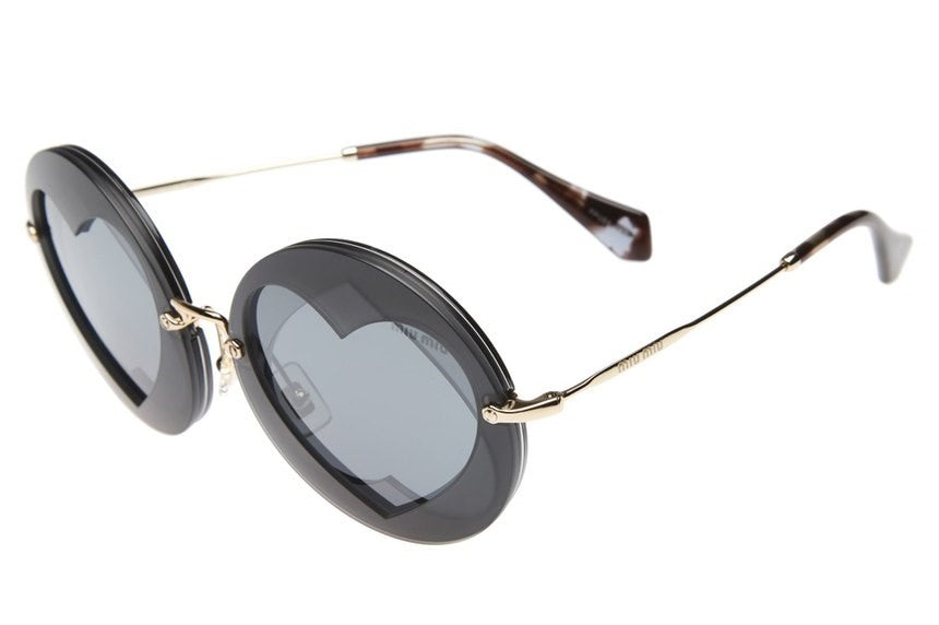 Miu Miu OVER LAPPING GAME SMU01S grey/grey black Sunglasses