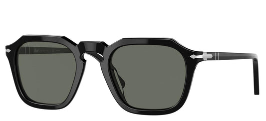 Persol PO 3292S Black/Green Polarized Sunglasses