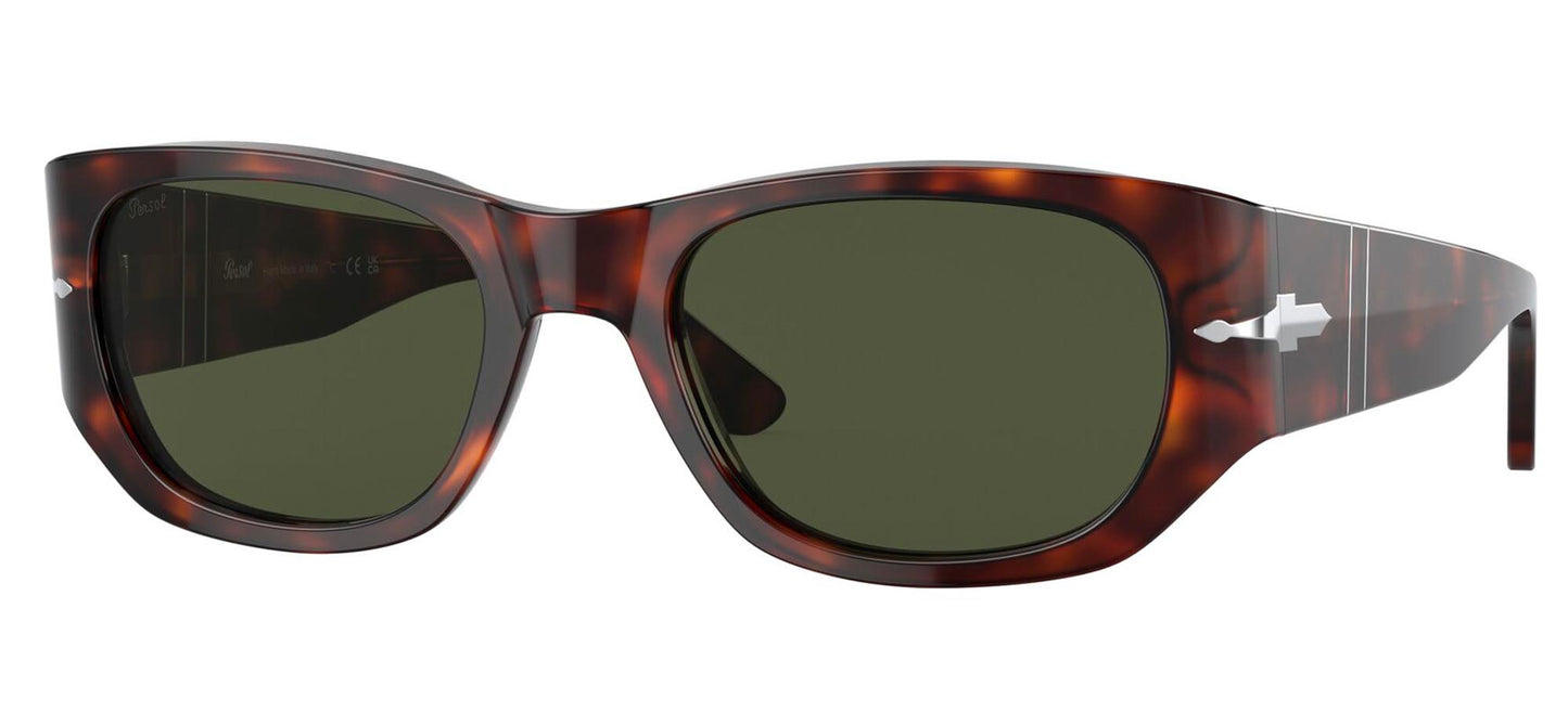 Persol PO 3307S Havana/Green Sunglasses