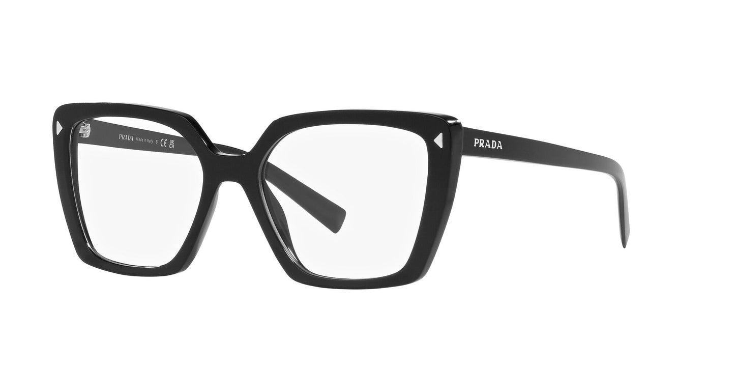 Prada PR 16ZV Black Eyeglasses