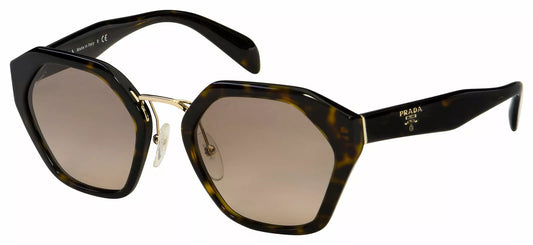 PRADA SPR 04TS HAVANA/BROWN SHADED Sunglasses