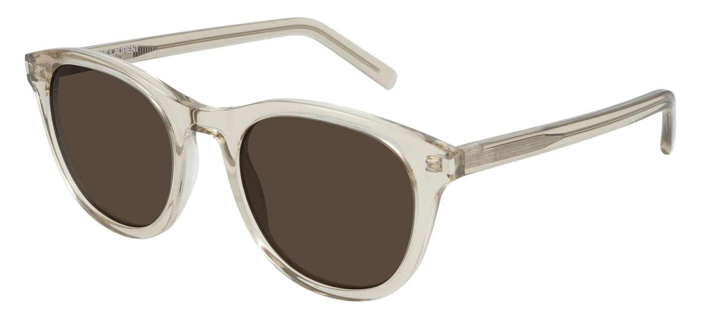 Saint Laurent SL 401 Beige/Brown Sunglasses