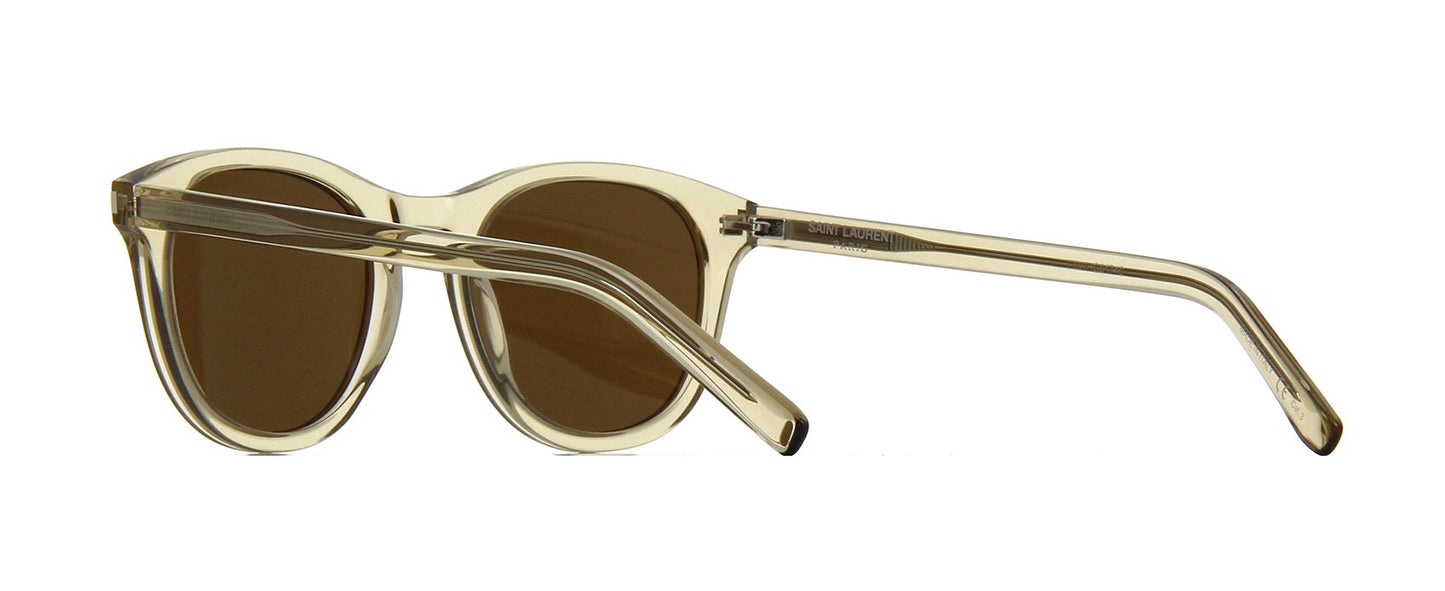 Saint Laurent SL 401 Beige/Brown Sunglasses